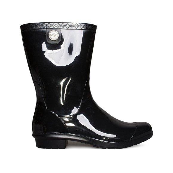 UGG Sienna Black Boots - Women's - Picture 1 of 4